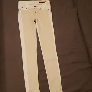 Rag and bone designer jeans with faux leat…